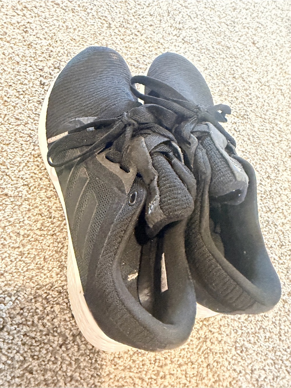 adidas Black Women's Lightweight Running Sneakers